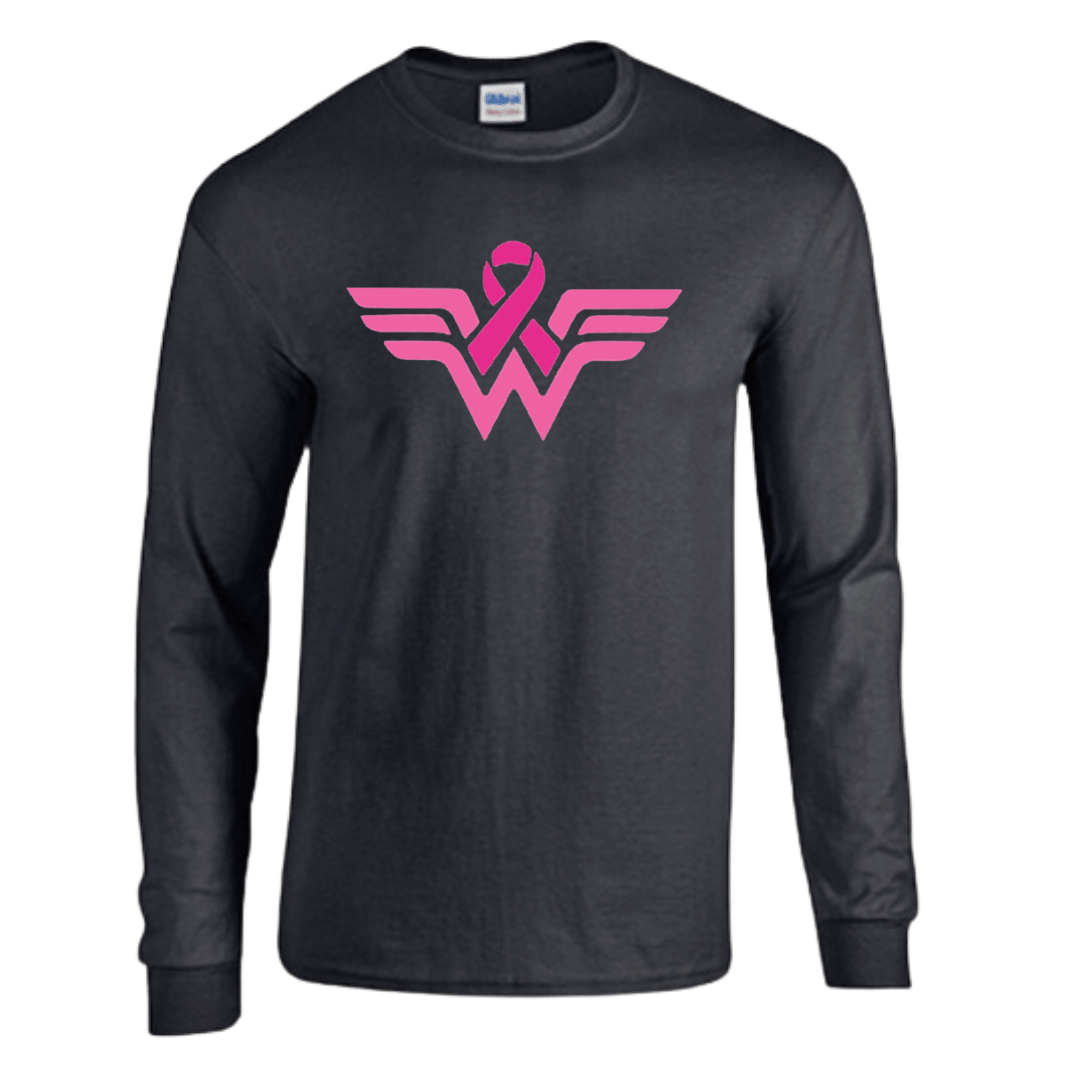 Unisex Long Sleeve T-Shirt (Breast Cancer Awareness)