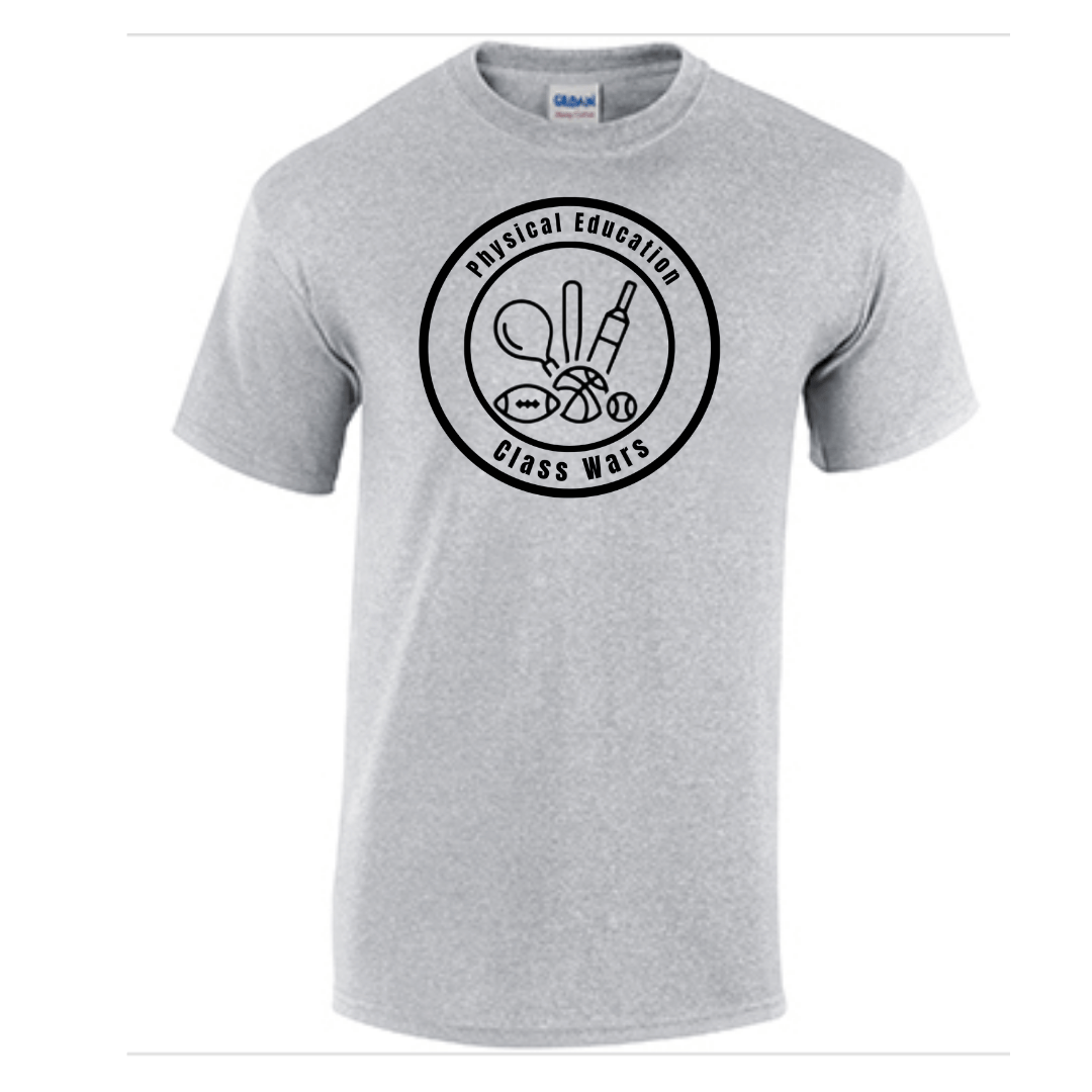 Unisex Short Sleeve T-Shirts (Physical Education Class Wars Gear)