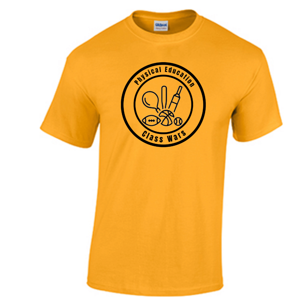 Unisex Short Sleeve T-Shirts (Physical Education Class Wars Gear)