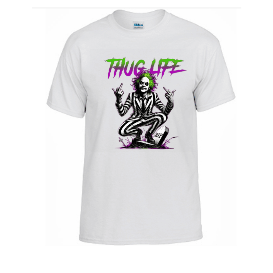 Unisex Short and Long Sleeve T-Shirt (Beetlejuice Halloween Collection)