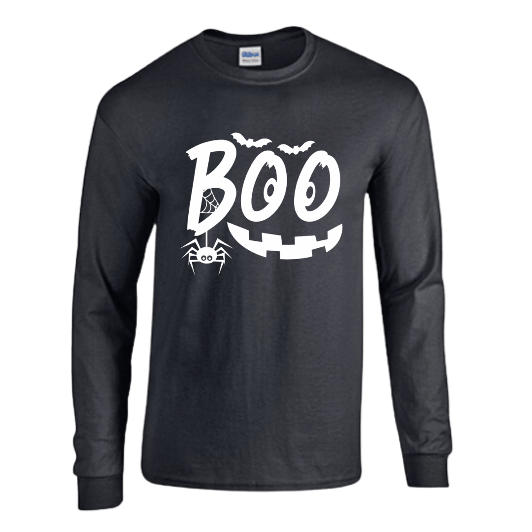 Unisex Short and Long Sleeve T-Shirt (BOO Halloween Collection)