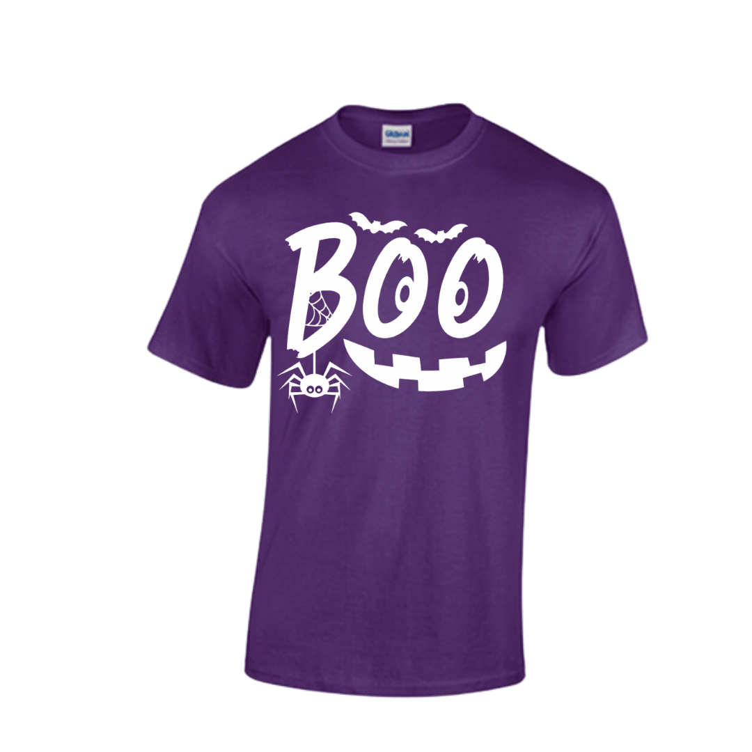 Unisex Short and Long Sleeve T-Shirt (BOO Halloween Collection)