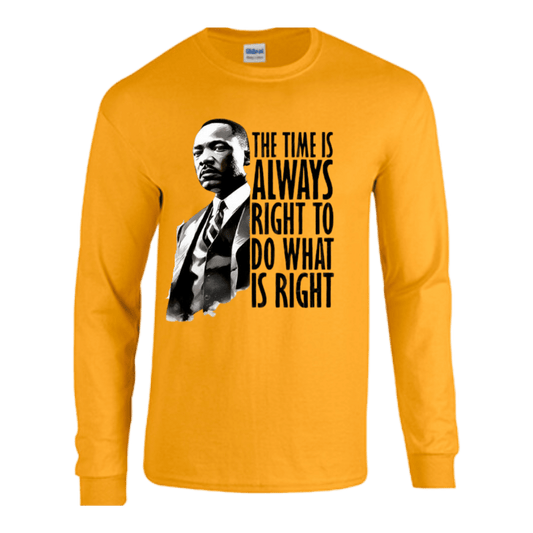 Unisex Short and Long Sleeve T-Shirt (MLK Collection v1)