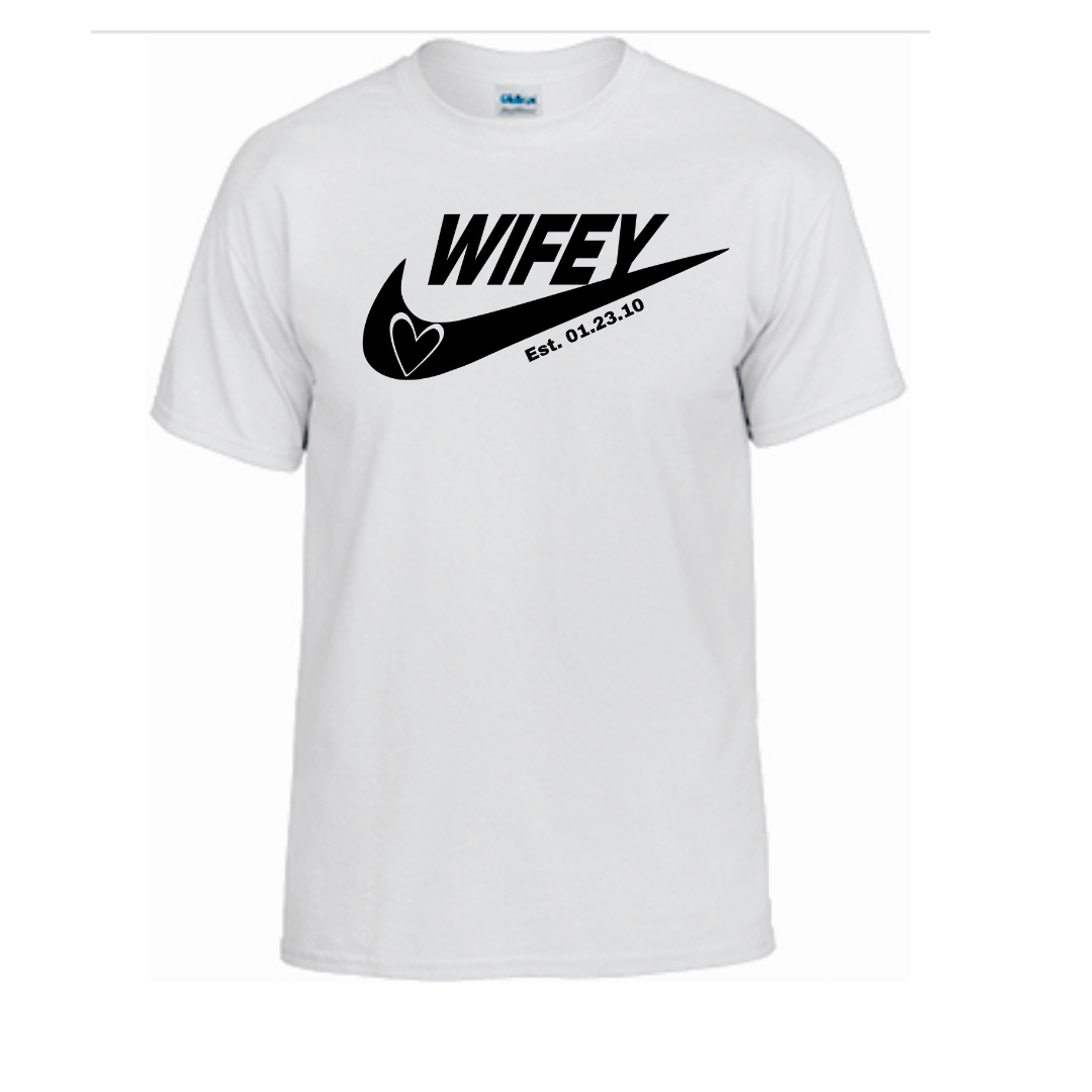 Unisex Short Sleeve T-Shirt (Marriage His/Hers Collection)