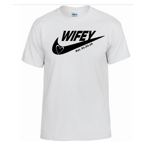 Unisex Short Sleeve T-Shirt (Marriage His/Hers Collection)